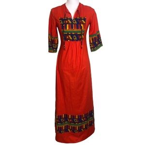 Belle Of My Heart Vintage Red Dress